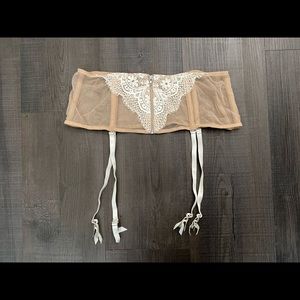 Tan Garter Belt